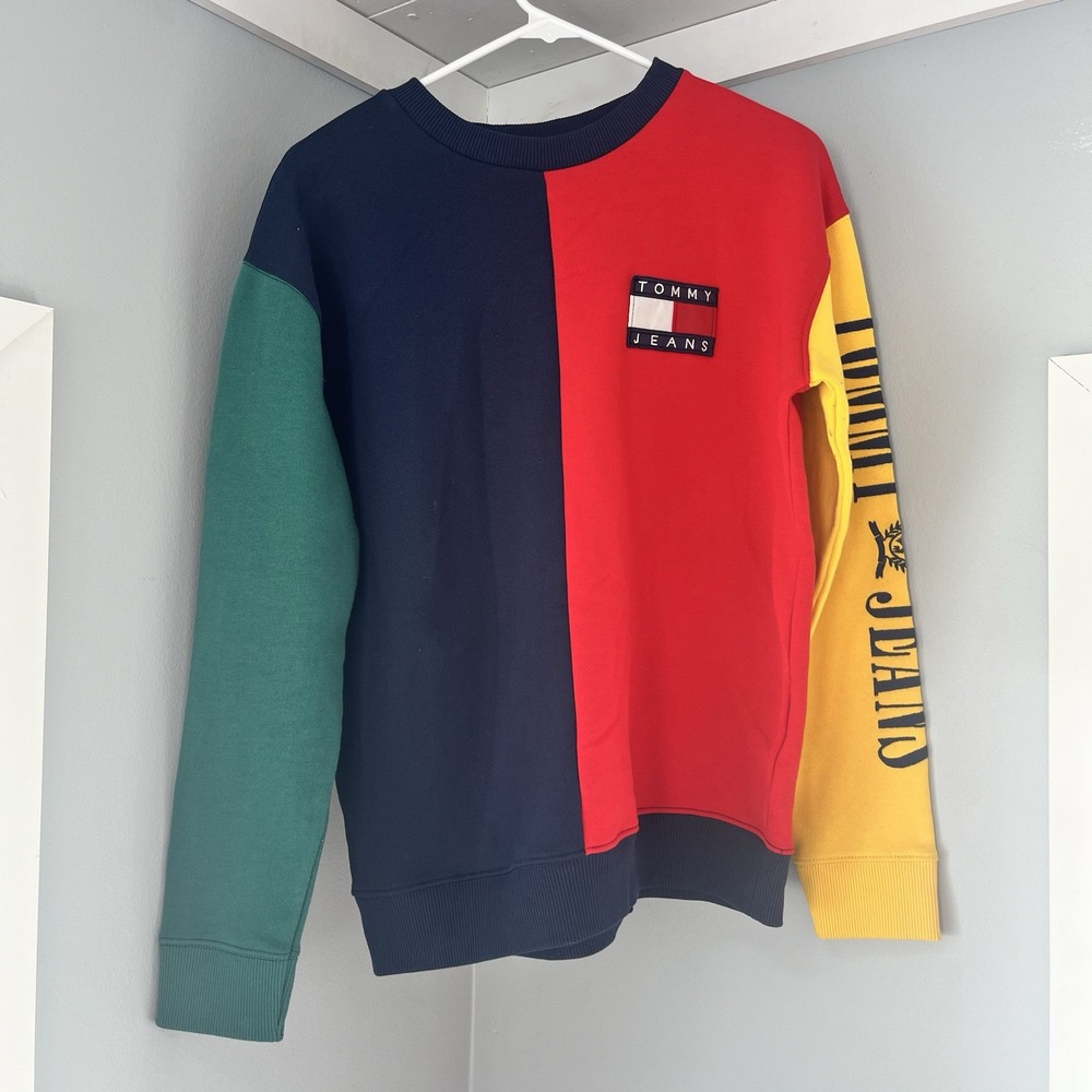 Tommy Jeans '90s Color Block Sweatshirt